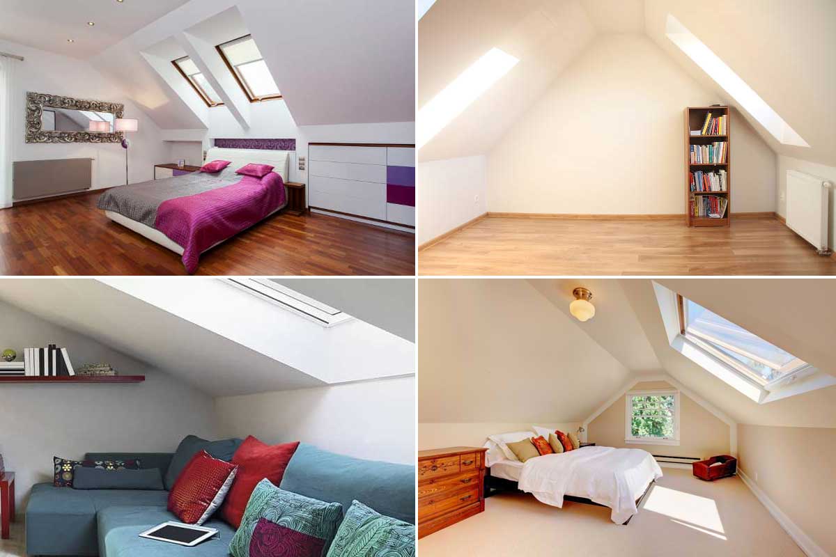 Attic Half Bathroom and Bedroom Ideas for Loft Conversion Bathroom  Bedroom  Home Office