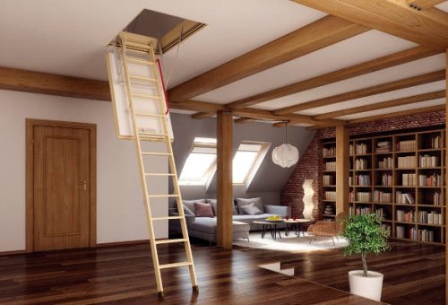wood-loftladder